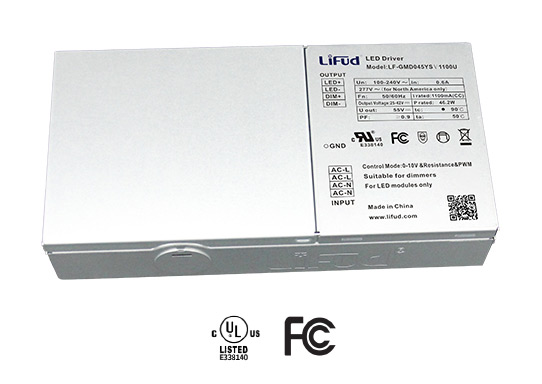 0-10V Flicker Free LED Panel Light Driver (3-65W)